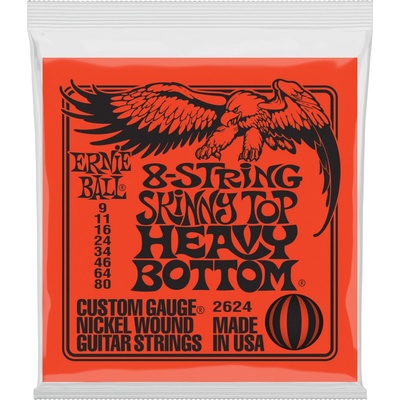 Ernie Ball 2624 Skinny Top Heavy Bottom Struny pre elektrickú gitaru