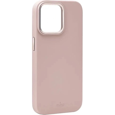 PURO Силиконов калъф Puro Icon Mag Pro MagSafe за iPhone 15 Pro - розов (PUIPC15P61ICONMPROSE)