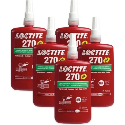 Loctite 270 vysokopevnostné 250 ml 5 ks
