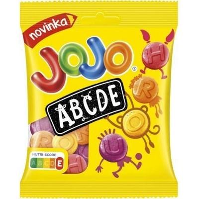 Jojo cukríky abeceda 80 g