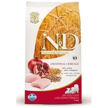 N&D Ancestral Grain Low Grain Chicken & Pomegranate Puppy Mini 2,5 kg