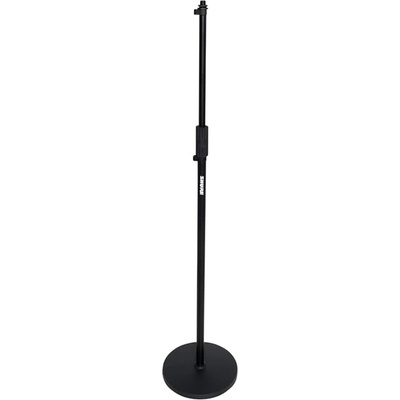Gator cases Права микрофонна стойка с кръгла основа 10" sh-rbmicstand10