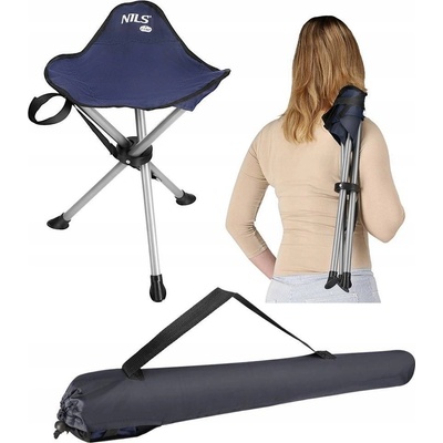Skládací stolička NILS Camp NC3008 modrá