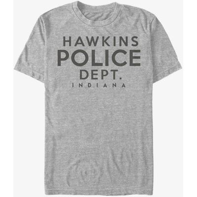 ZOOT. Fan Netflix Policejní oddělení Hawkins Stranger Things T-shirt ZOOT. Fan | Siv | МЪЖЕ | M