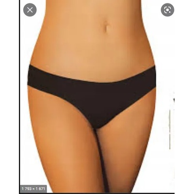 Funny Day Дамски памучни бикини в черен цвят AngelikaEH-17814-CZARNY - Черен, размер L