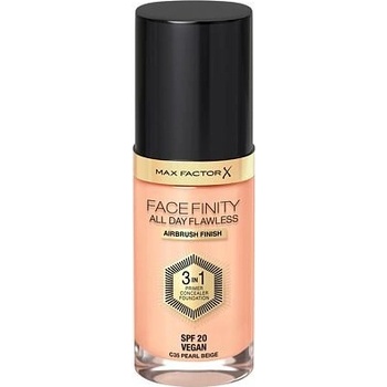 Max Factor Facefinity All Day Flawless dlhotrvajúci make-up SPF20 35 Pearl Beige 30 ml