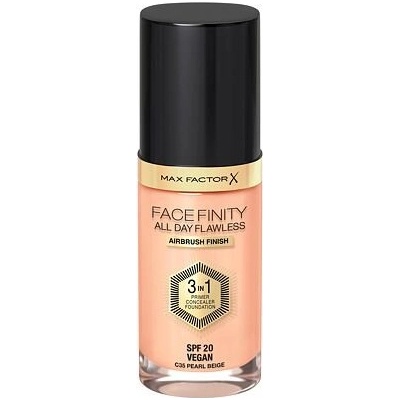 Max Factor Facefinity All Day Flawless dlhotrvajúci make-up SPF20 35 Pearl Beige 30 ml