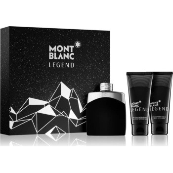 Mont Blanc Legend X. 100 ml + balzám po holení 100 ml + sprchový gel 100 ml dárková sada