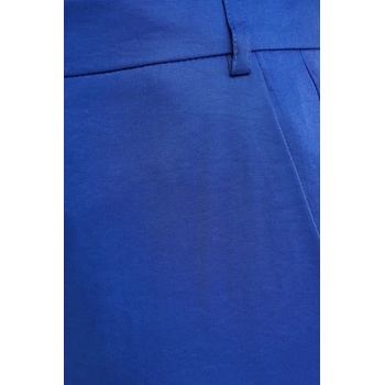 Morgan Панталон Morgan PARC. F в синьо с широка каройка, с висока талия PARC. F (PARC.F)