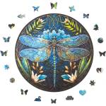 Milliwood Дървен пъзел Milliwood, Peace and Harmony, 206 ч. - Мандала, Лекота (M-Lightness-5067-C) - homeshop
