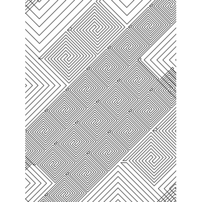 Preinterier Fototapeta panel - PL0188 - Biely labyrint vlies - 206cm x 275cm