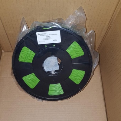 ACCCREATE 01.03. 03.0021 : : Консуматив за 3D принтер, Flexible, 1.0 кг, 1.75 мм, Green