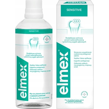 Elmex Sensitive Plus s aminofluoridom 400 ml