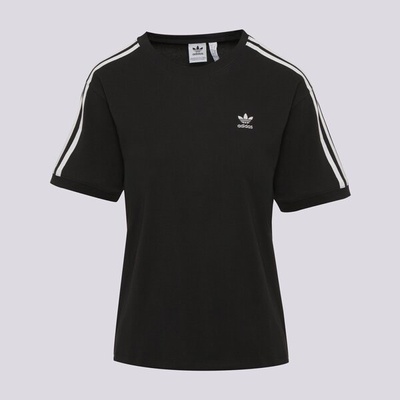 Adidas Тениска 3 Stripe Tee дамски Дрехи Тениски IU2420 Черен 38 (IU2420)