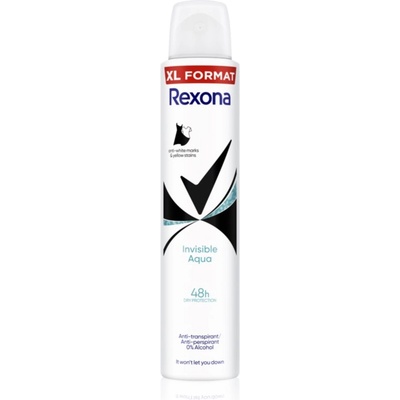 Rexona Invisible Aqua Compressed дезодорант спрей 200ml