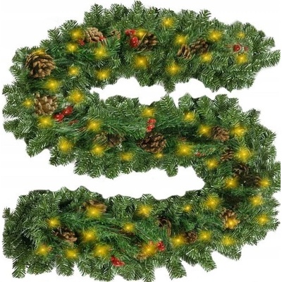 Ruhhy 22322 Vánoční girlanda 2,7 m
