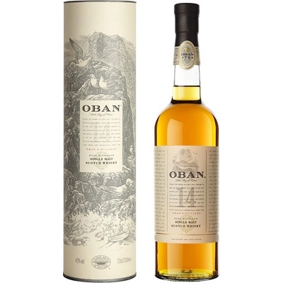 Oban Whisky 14y 43% 0,7 l (tuba)