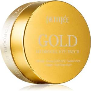 PETITFÉE Gold хидрогелова маска за зоната около очите с 24 каратово злато 60 бр