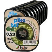 BroLine šňůra PIKE TEF 6x 10m 0,23mm 16kg