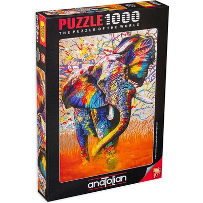 Anatolian Пъзел Anatolian от 1000 части - Цветове от Африка (P1054)