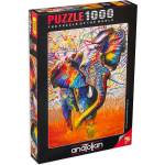 Anatolian Пъзел Anatolian от 1000 части - Цветове от Африка (P1054)
