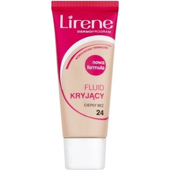 Lirene Vitamin E krycí fluidný make-up 24 Beige 30 ml