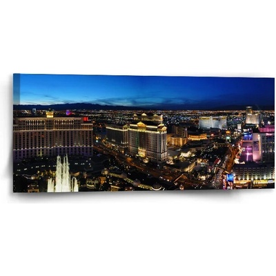 Sablio Obraz Las Vegas - 110x50 cm