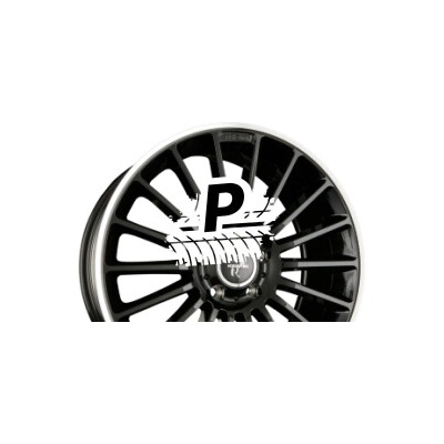 KESKIN KT15 7x16 4x108 ET20 black lip polished
