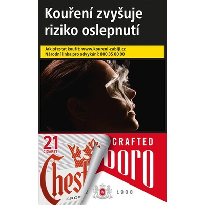 Chesterfield Marlboro Chesterfield Red Marlboro Crafted Red 10 x 21 ks