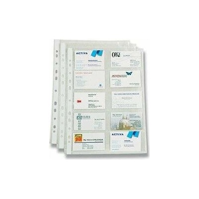 Karton P+P Office zakládací obal na vizitky 20 vizitek/strana – Zboží Mobilmania