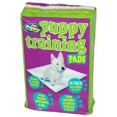 Pet Brands Dogs Puppy Training Pads - супер абсорбиращи памперси за постилане 60 х 60 см -14 броя - PTP14