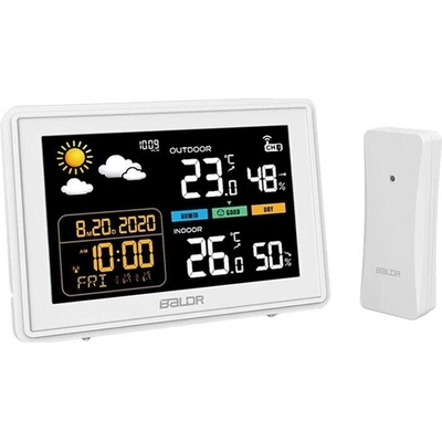 Meteorologická stanice BALDRTHERM B0359WST2H2PR s venkovním čidlem