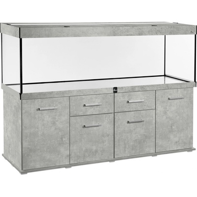 Diversa Solid LED akvarijní set rovný beton 720 l