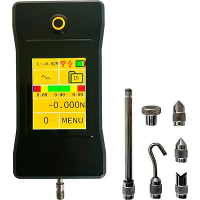 MIROTECH Компютъризиран ръчен тестер за сила Microtech Computerized, 225170507, Wireless+USB, 5-500 N, 1-50 kg, 0.001 N, ±0.3 % (225170507)