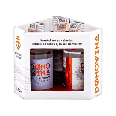 Domovina Mini Pack 42% 45% 52% 3 x 0,05 l (set)