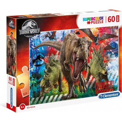 Clementoni Maxi Jurassic World 60 dielov