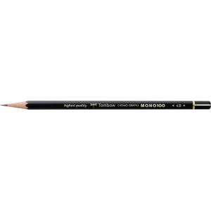 Tombow Молив MONO 100 4B (12) (MONO-100-4B)