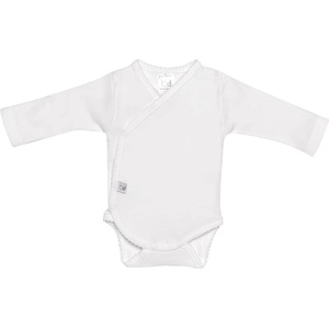 Bimbidreams Бебешко боди с дълъг ръкав Bimbidreams - Primera Puesta, 0-3 м, White (8499000911058) - baby