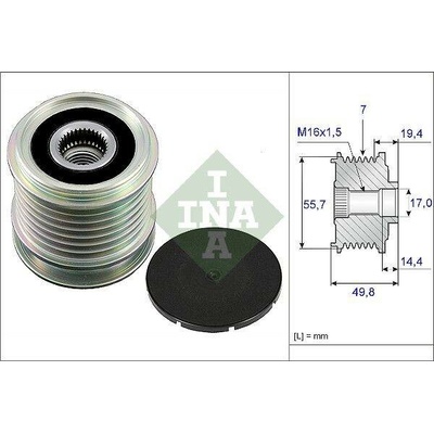 Předstihová spojka Schaeffler INA 535 0165 10