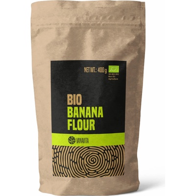 GymBeam BIO Banánová múka VanaVita 400 g