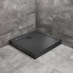 Radaway Doros C Compact Stone квадратно душ корито 100x100 см черен акрил (SDRC1010-05-54S)