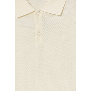 Giorgio Armani тениска тип пулове с яка за деца с вискоза (EB001222.AF23412)