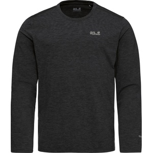 Jack Wolfskin Мъжка спортна тениска Jack Wolfskin Trail L/S Sport shirt - Black - размер 3XL (217-0350-0116)