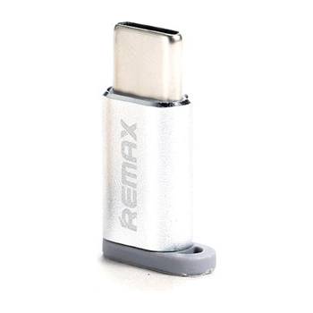 REMAX Преходник Micro USB към USB 3.1 Type-C, Remax RA-USB1, сребрист - 17158 (17158)