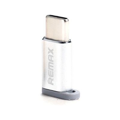 REMAX Преходник Micro USB към USB 3.1 Type-C, Remax RA-USB1, сребрист - 17158 (17158)