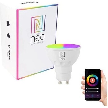 Immax NEO LED Smart žiarovka GU10 6W RGBW+CCT farevná a biela, WiFi 07724L