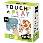 Headu Headu: Моят първи пъзел - тактилна игра за развитие на животните