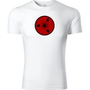 Naruto tričko Sharingan bílé