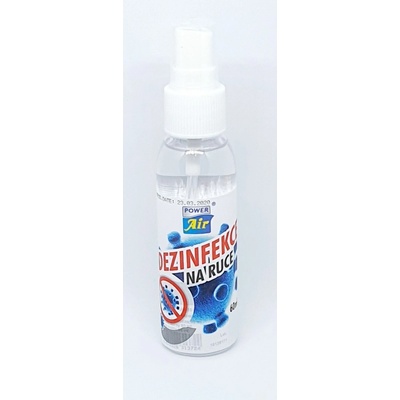 PowerAir AirPower antibakteriální dezinfekční sprej na ruce 60 ml