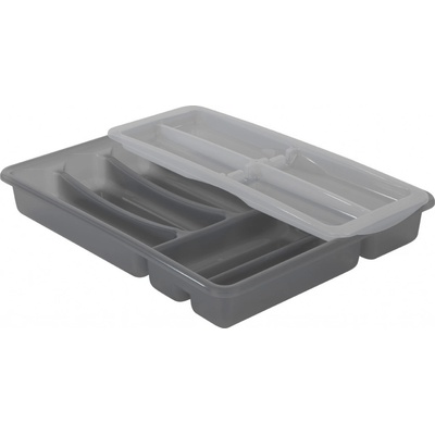Rotho Organizér do šuplíku, příborník dvoupatrový KLASIK 32 x 39 cm